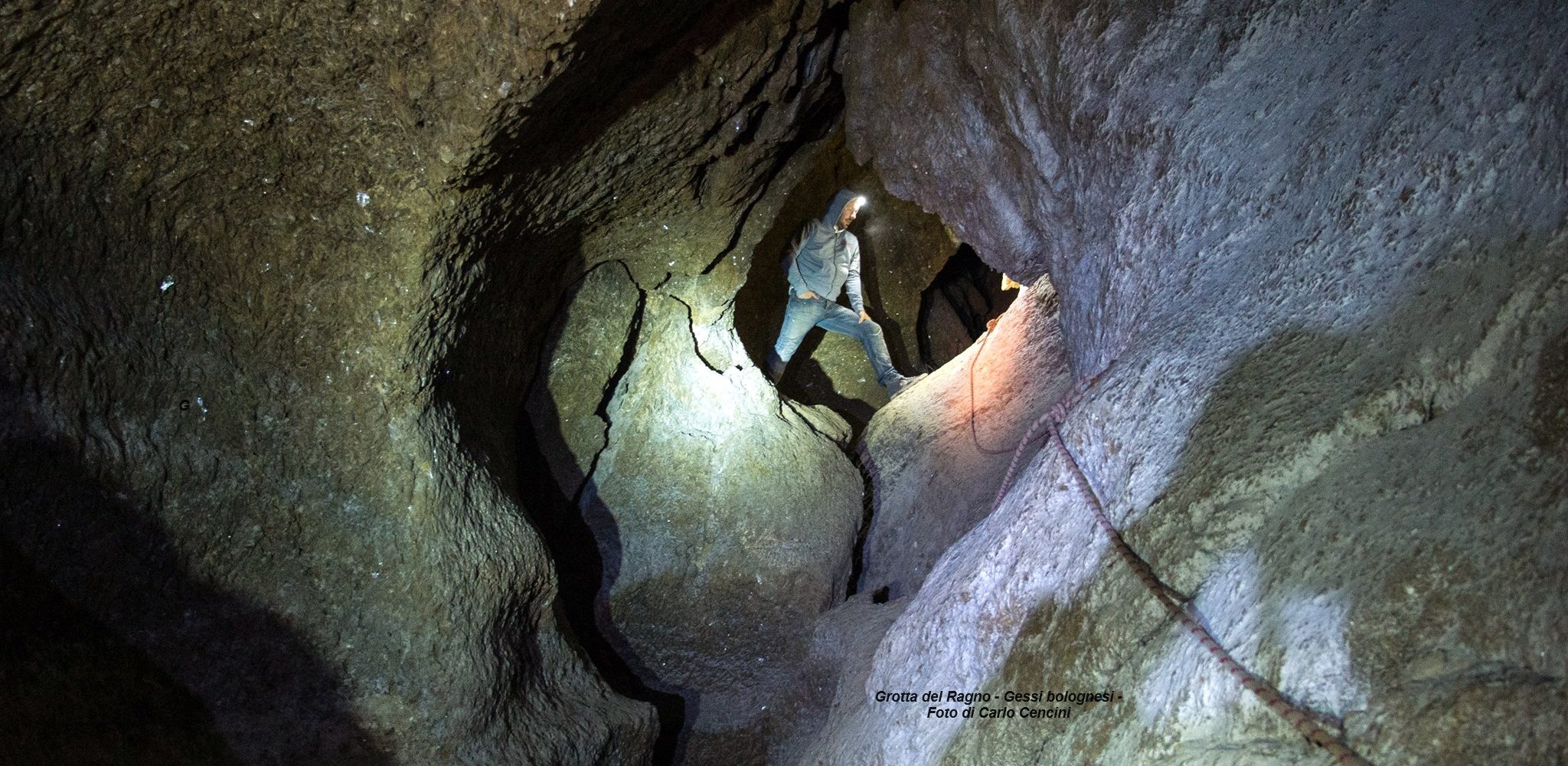 Grotta del Ragno Gessi Bolognesi copia